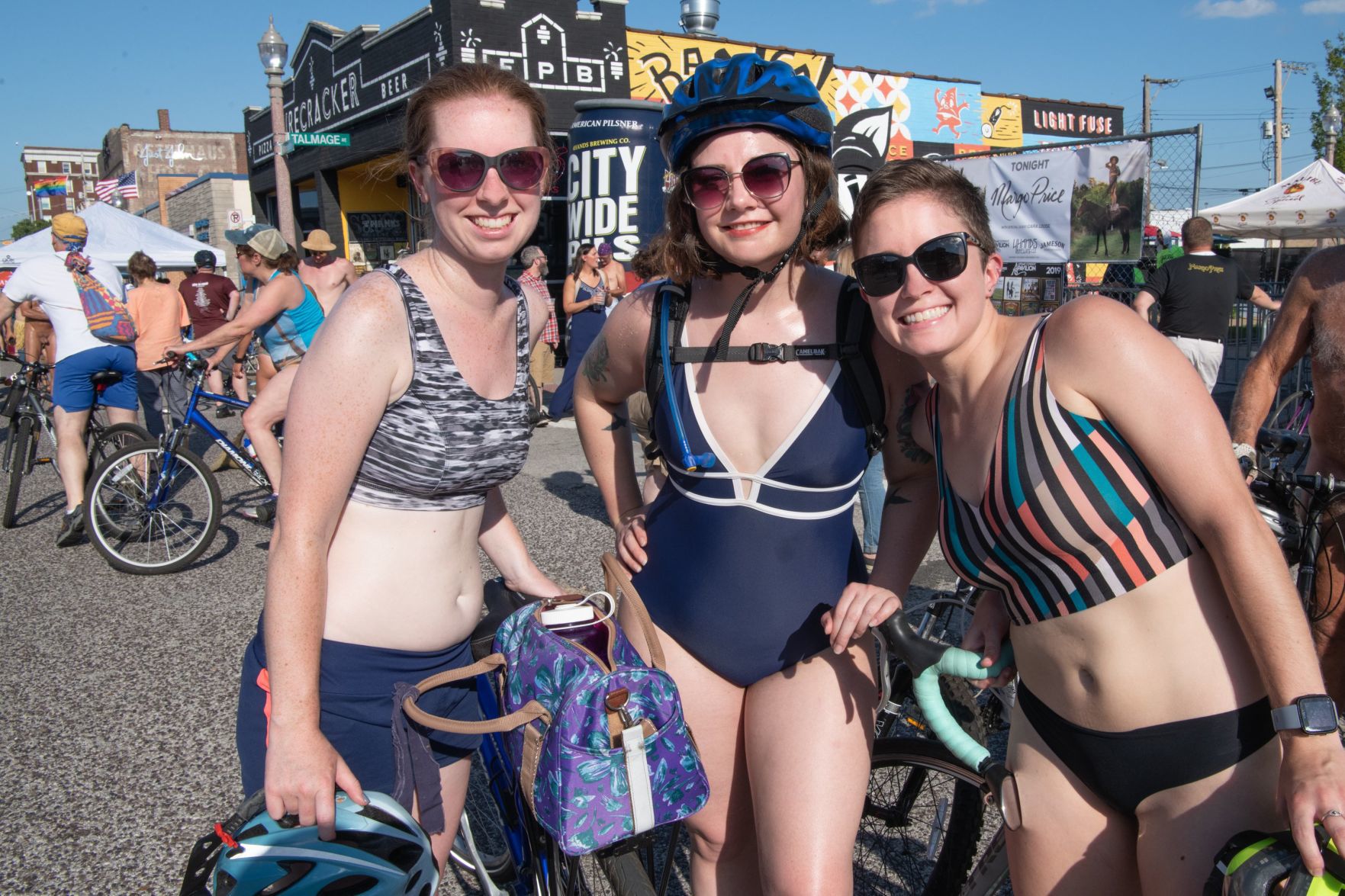 2019 World Naked Bike Ride in St. Louis